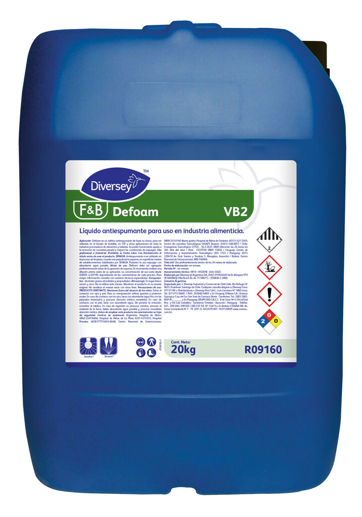 DEFOAM 20kg - ANTIESPUMANTE DE USO GENERAL